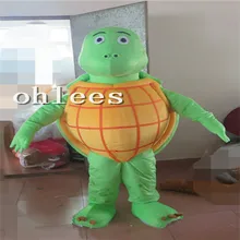Ohlees fat черепаха талисман костюм на Хэллоуин и Рождество вечерние реквизит костюмы для взрослых, мультяшное животное настроить