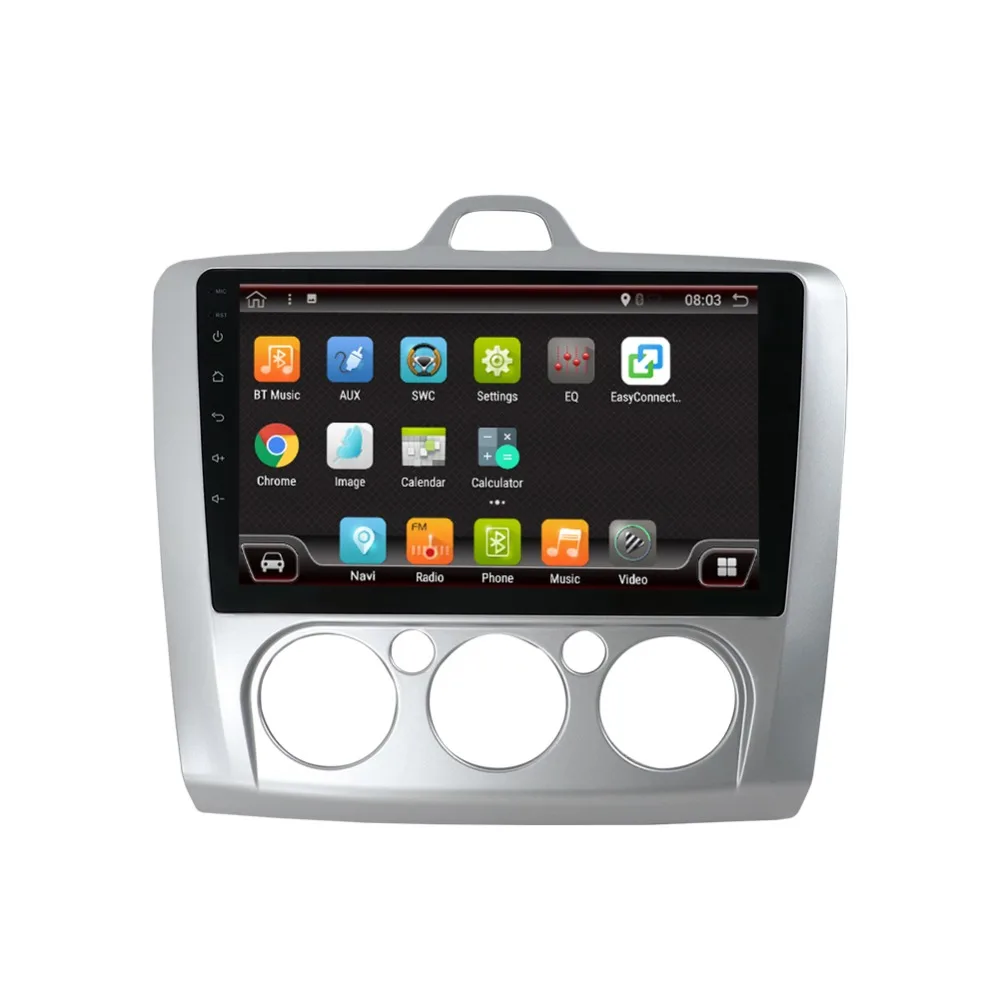 Cheap Bosion Car Multimedia 2din Video Player Navigation GPS Android For ford focus 2 3 Mk2/Mk3 head unit Rear View Camera 2