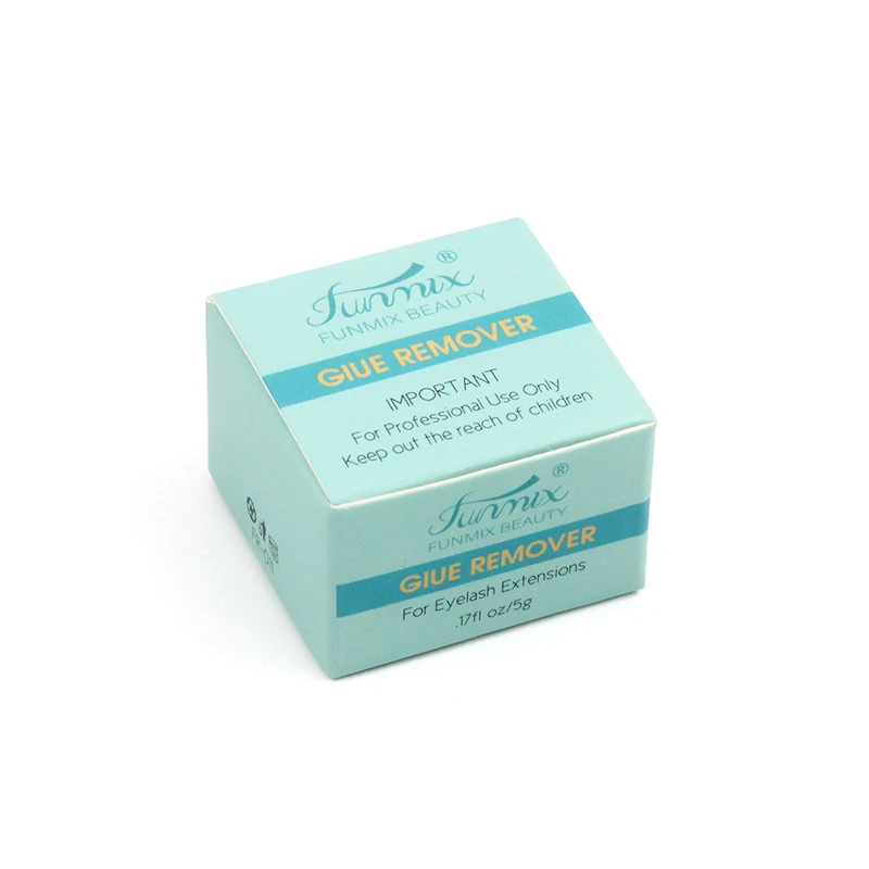 New Funmix 5g Eyelash Glue Remover Zero Stimulation Cream Removal for Lashes Extension Fragrancy Smell Fast Clean Glue Remover