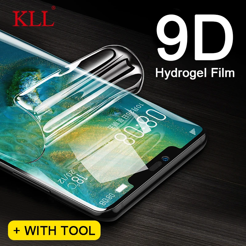 9D полное покрытие гидрогель мягкая пленка для Huawei Mate 20X 10 P20 Pro Lite P10 P9 Plus Защитная