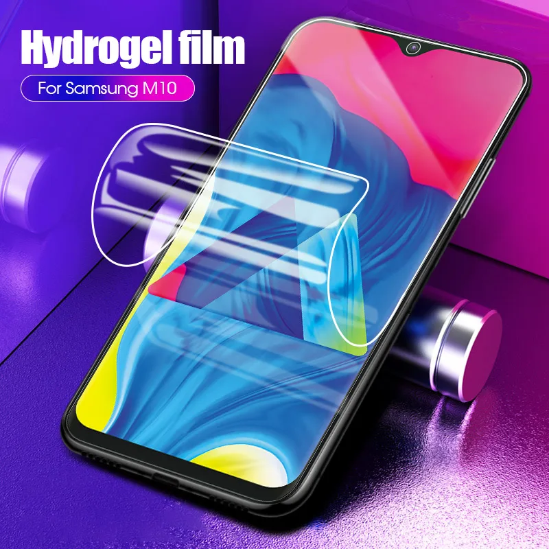 

For Samsung Galaxy M10 M20 M30 Full Cover Screen Protector Hydrogel Sticker Film For Galaxy A10 A20 A30 A50 Soft Phone Film