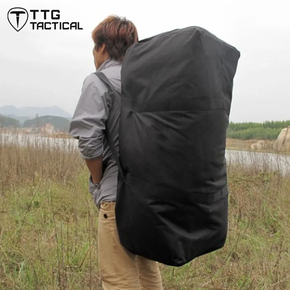 very large duffle bag