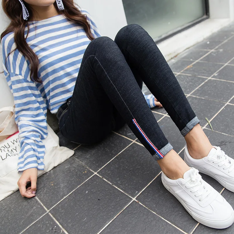 2019 Spring Summer Jeans Woman High Waist Stretch Ripped Ankle Length Skinny Slim Fit Denim Pants for Women Plus Size 2019 Spring Summer Jeans Woman High Waist Stretch Ripped Ankle Length Skinny Slim Fit Denim Pants for Women Plus Size