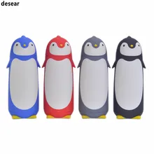 Kreativen Pinguin Form Thermoskanne Tasse Edelstahl-thermoskanne Becher Trinkbehälter Reise Thermo Kaffeetasse Thermoe Vakuum Fask Glas Tassen