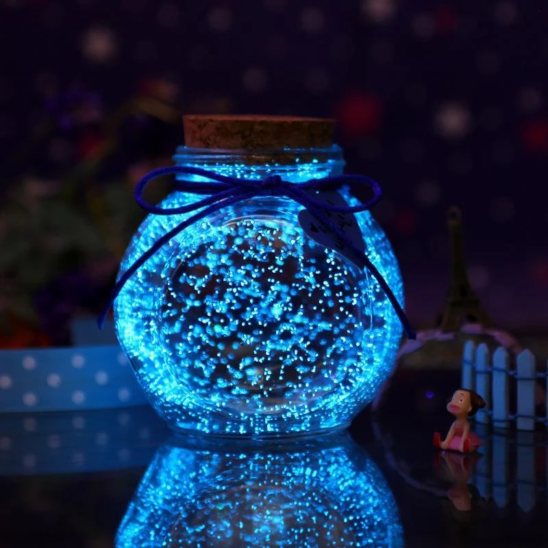 10 г люминесцентные частицы светящиеся вечерние DIY яркая краска звезда Желая