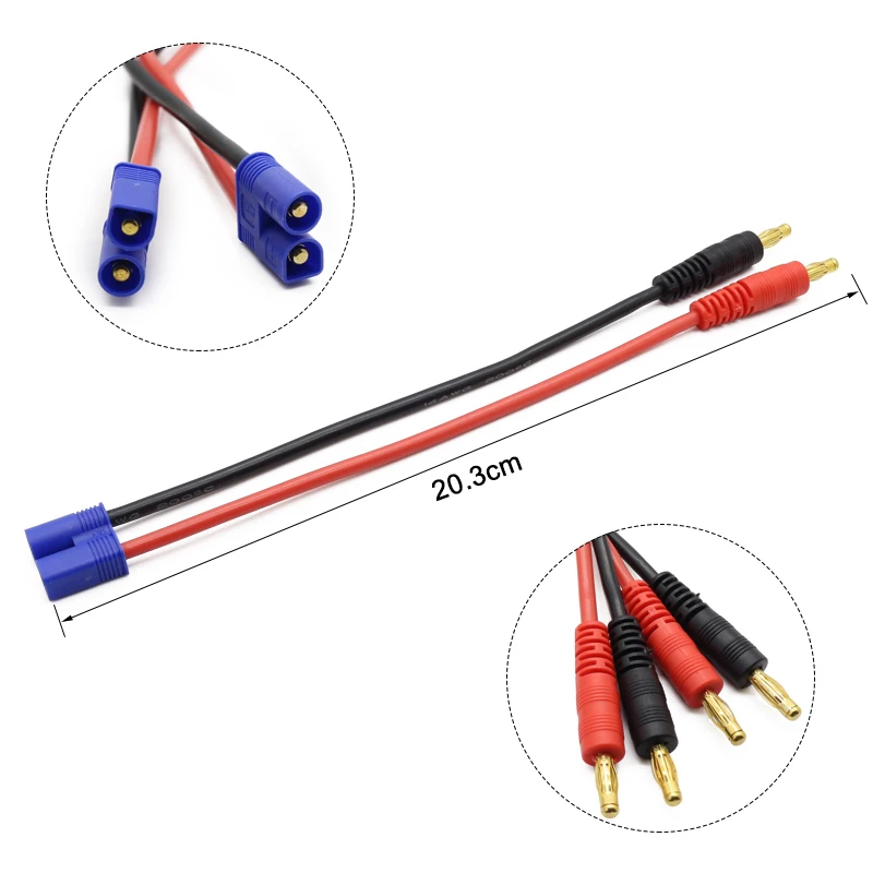 DC Power box battery 30A AMP to 4mm Banana Bullet Supply Cable 12AWG 6/"