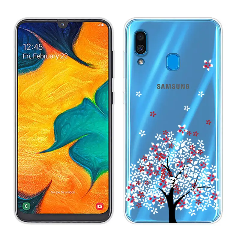 Soft TPU Case for Samsung Galaxy A40 A30 Clear Silicone Back Phone Case for Samsung A50 A10 Cover for A60 A70 SAM-A505F Fundas (28)