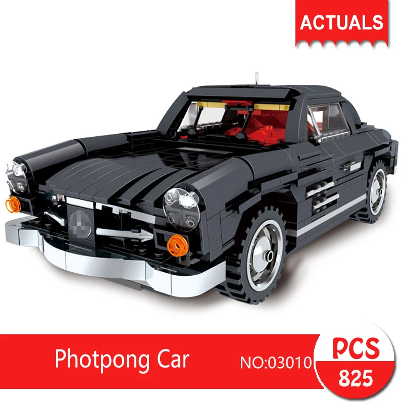 

Lepin xingbao 03010 825Pcs Technic Series Photpong Car Model Building Blocks Set Bricks Toys For Children Gift