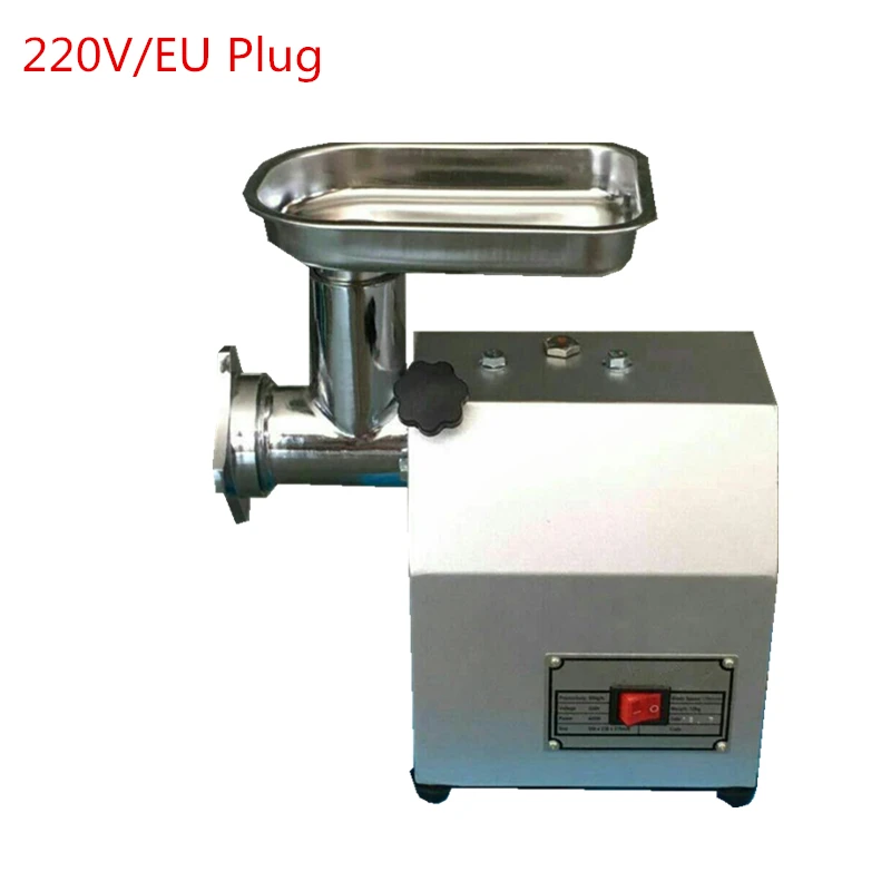 

Brand New 220V Meat Slicer Stainless Steel Food Processor Meat Grinder/Cutter Desktop Type Meat Cutting Machine