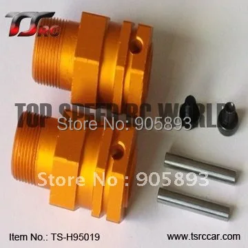 

Free shipping!R/C racing car Alloy/Metal upgrade wheel rear hex hub -- Baja Parts!(95019)