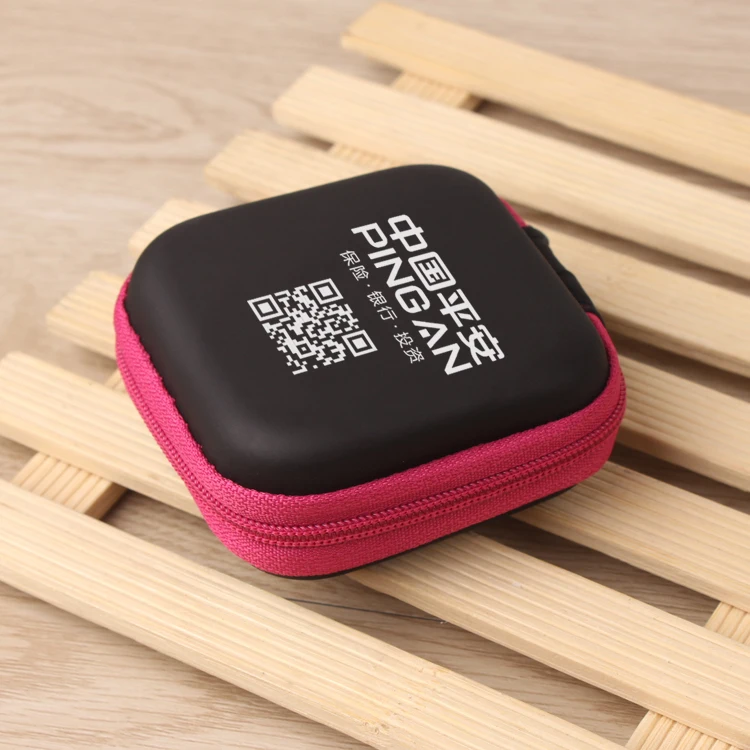 10 pcs lot Random color MINI Clip Holder Clip Dispenser Desk Organizer Bags Headphones Earphone Cable Earbuds Storage Pouch bag