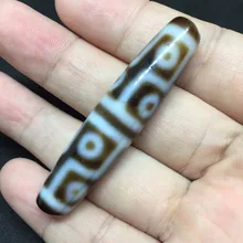 12 глаза DYI бусины 12 мм* 55 мм Тибетский Мистический Агат Дзи loose бусы Шарм кулон большой подарок