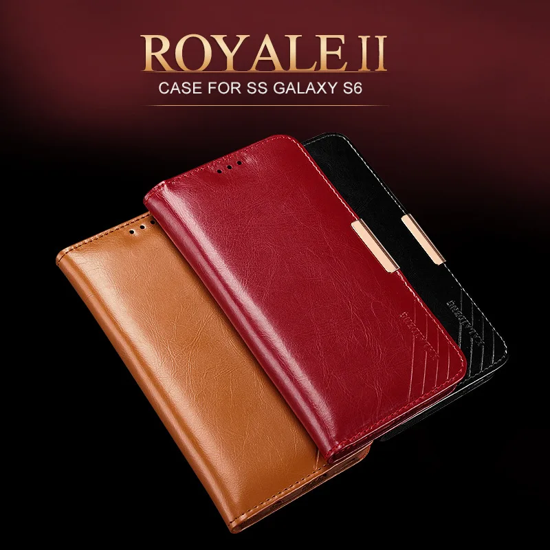 imágenes para Cubierta de la caja para Samsung Galaxy S6 G9200 Nuevo Lujo Del Cuero Genuino moda capa Coque Inteligente Soporte Del Tirón para la Galaxia S6 Carpeta Bolsa imágenes para Cubierta de la caja para Samsung Galaxy S6 G9200 Nuevo Lujo Del Cuero Genuino moda capa Coque Inteligente Soporte Del Tirón para la Galaxia S6 Carpeta Bolsa