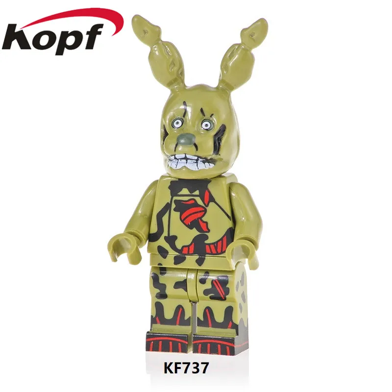 KF6071 фигурка Five Nights at Freddy's Toys Золотая лисица Фредди Spintraft Chica Bunny Ballonboy аниматронный блок скелета