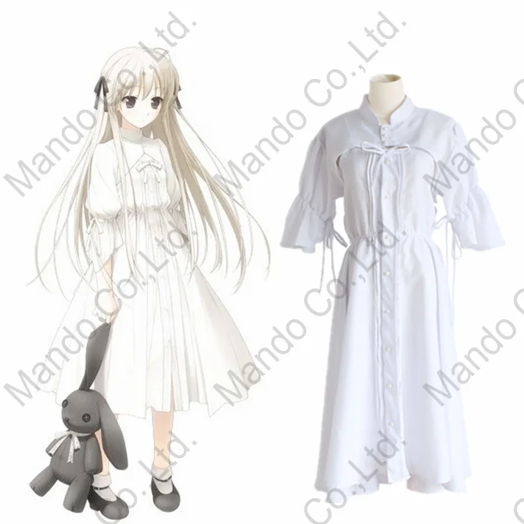 Anime In solitude where we are least alone Kasugano Sora Cosplay Costume Girls lolita Dress women halloween cosplay party outfit |