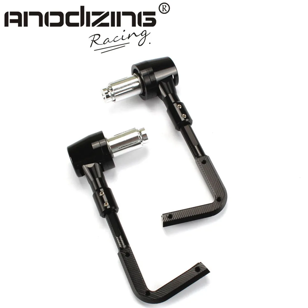 

Anodizing Racing - Aluminum Protector Handlebar Brush Motorcycle Proguard Brake Clutch Levers Protect Guard Handgrip Guard