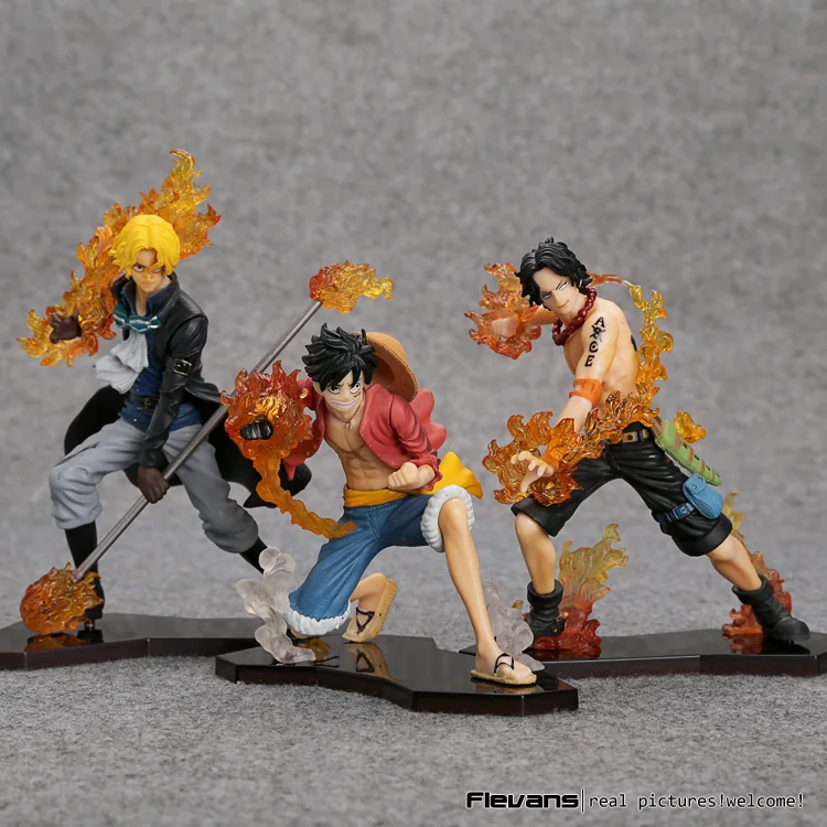 action figure luffy ace sabo