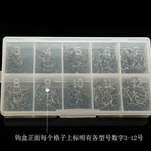 500 шт./кор. 50 кор./лот углерода Сталь Рыбалка Молния Fly Рыбалка джиг колючая Крючки лещ приманки Рыбалка-4631123