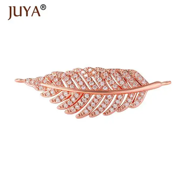 jewelry making supplies gold silver rose gold luxury zircon rhinestone