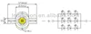 10W warm white high power led module with Bridgelux chip and Round shape ► Photo 2/2