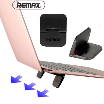 

Remax Notebook Cooling Bracket Laptop Stand Cooler Radiator Holder Foldable For MacBook Air Mac Book Pro Desk stand tablet Mount
