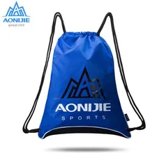 AONIJIE Outdoor Women Men Nylon Waterproof Ultralight Backpack Soccer Basketball Bag Drawstring Hunting Hiking Gym Bag