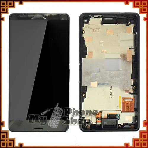 for Sony Xperia Z3 MINI LCD Display with Touch Screen Assembly + Frame Compact M55W Digitizer free shipping | Мобильные телефоны и