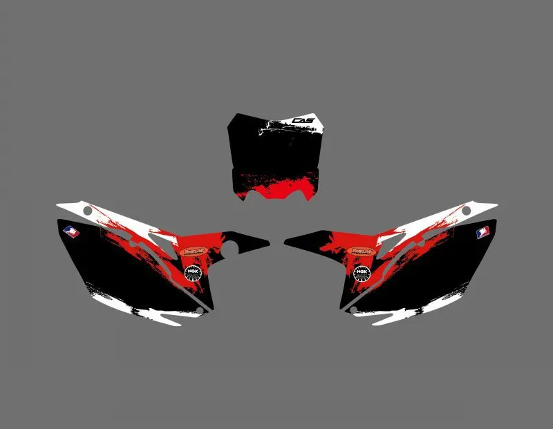 Наклейки мотоциклетные фон Наклейка Набор наклеек для Honda CRF250 CRF250R CRF450 CRF450R CRF 250 250R