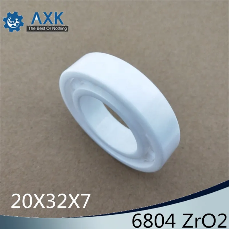 6804 Full Ceramic Bearing ( 1 PC ) 20*32*7 mm ZrO2 Material 6804CE All Zirconia Ceramic 6804 Ball Bearings