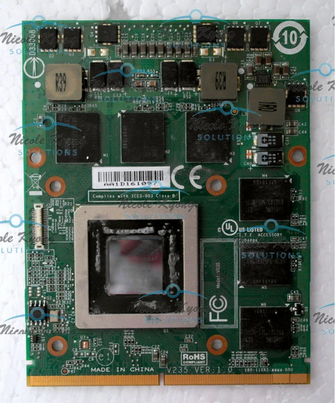 cheap GTX 460M GTX460M CN 0479NV N11E GS A1 DDR5 1.5GB VGA Video Card GTX 260M GTX285M upgrademonkey for dell M15X M17X M18X