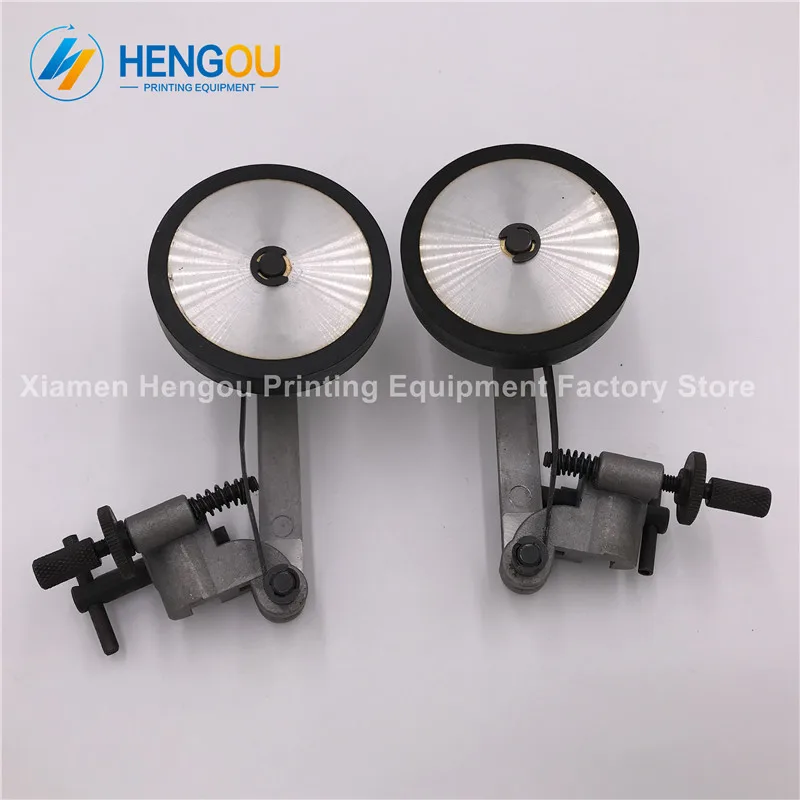 1 pair=2 pieces rubber wheel for mit. printing machine Paper feeder