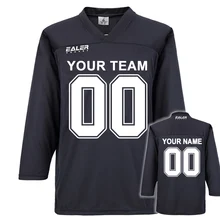 Ice-Hockey-Shirts Leave-Your-Team Training COLDINDOOR for with And Number Team-Name