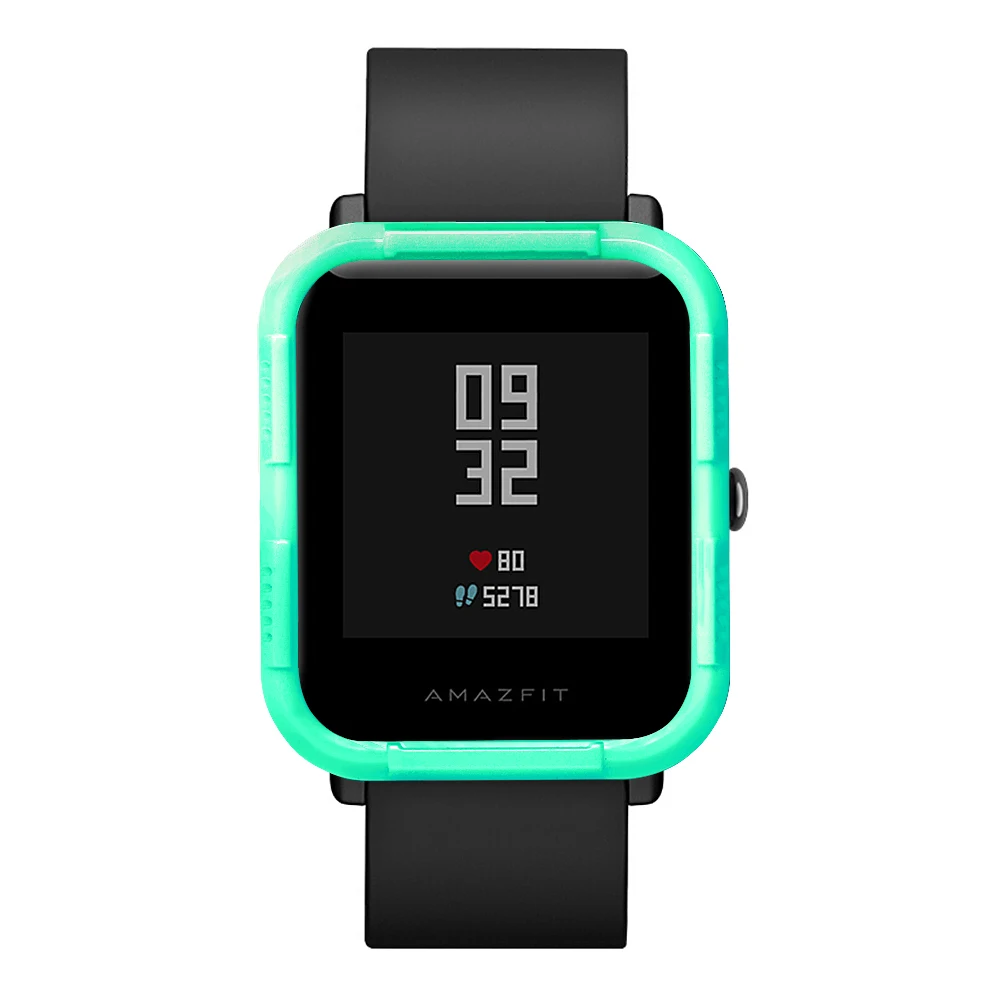 Чехол из поликарбоната для Huami Amazfit Bip чехол протектор для Xiaomi Amazfit Bip Молодежные умные часы Аксессуары Защитный Корпус рамка рукав