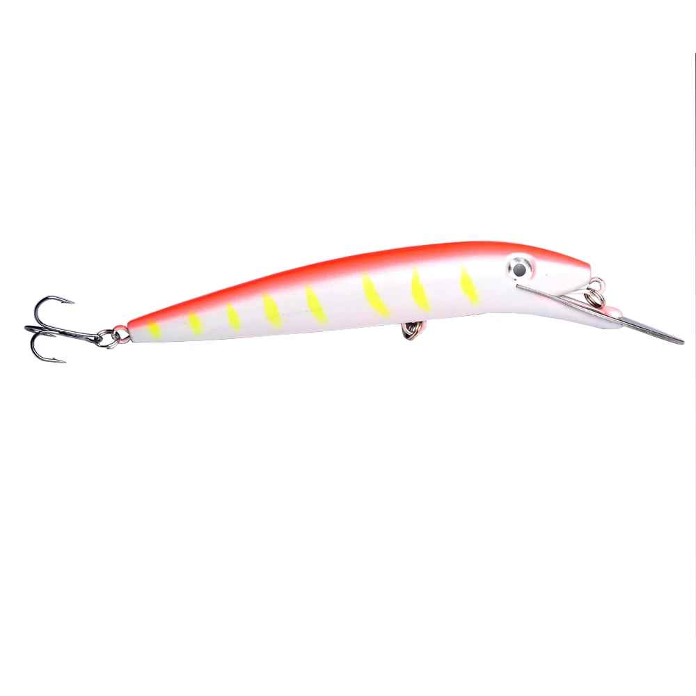 1 шт. 20 см x 45 г рыболовные приманки большой Minnow искусственные 3D глаза жесткие с