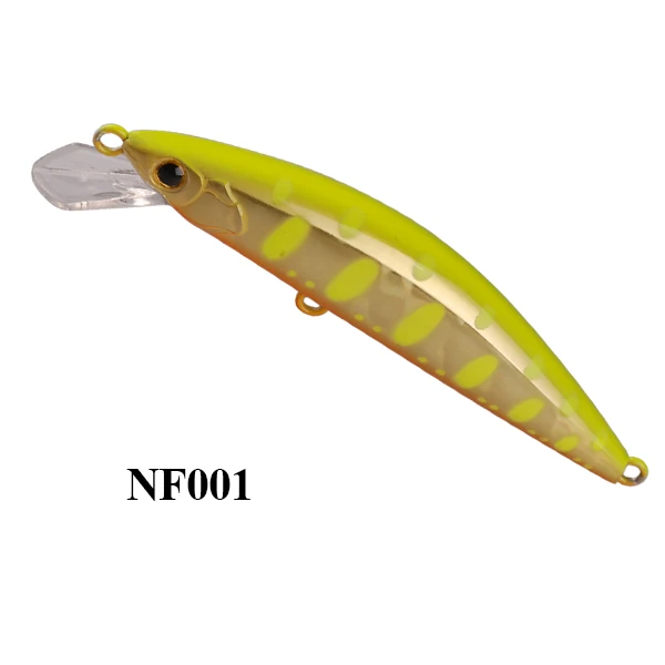 Блесна Smart жесткая приманка 65 мм/5g рыболовные приманки VMC крючок ИСОГД Artificiais пункт Pesca мушек плавающая приманка рыболовные снасти - Цвет: NF001