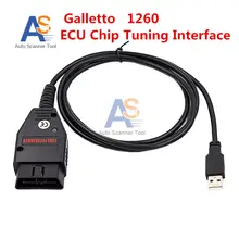 2017 Newly Excellent Galletto 1260 ECU Chip Tuning Interface ECU Flasher Fast and Safe OBD2 Work on Multi-brands Cars
