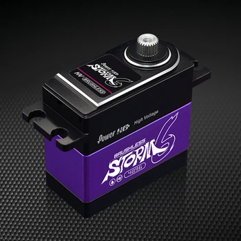 

POWER HD-STORM-6 Brushless Digital Servo Compatible FUTABA JR SAVOX Metal Gears