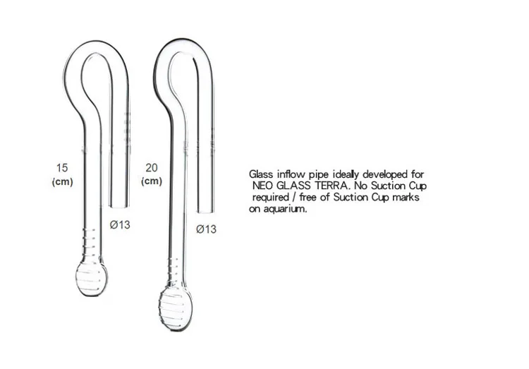 ADA DOOA стеклянная трубка Лили Пайп Орхидея пион мощность jet мини нано фильтр Аксессуар водяное растение для аквариума бак 13 мм 12 16 мм 10 мм 9 12 мм