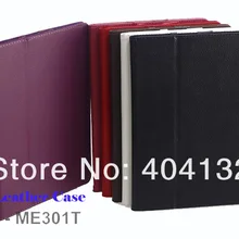 Для ASUS ME301T Folio Обложка, личи Стенд кожаный чехол для Asus Memo Pad 10 ME301, 50 шт./лот