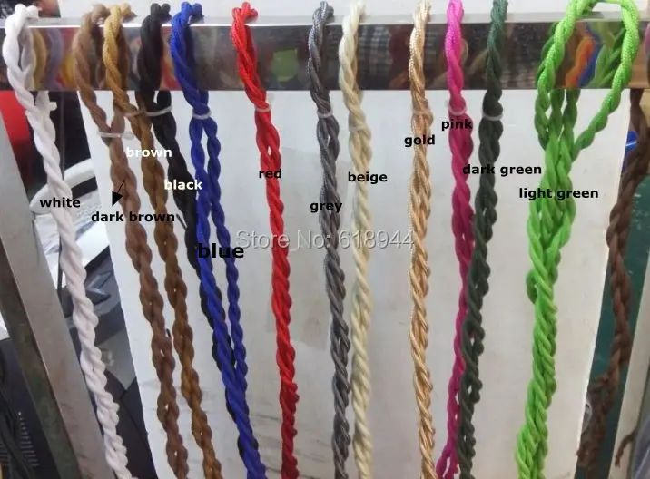 colours of twist cable