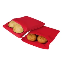 Микроволновое приспособление для приготовления картофеля мешок, запеченные картофельные кухонные инструменты для выпечки мешок, для приготовления в микроволновой печи идеальный картофель быстро