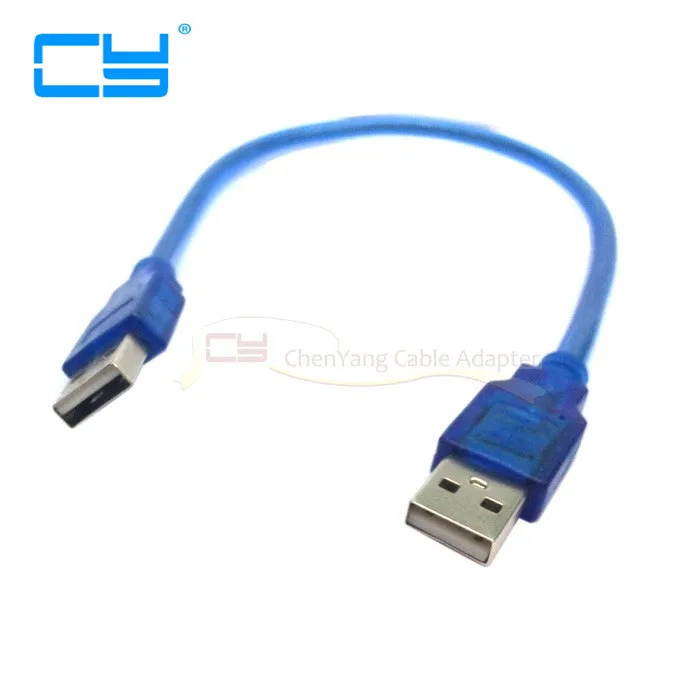 

1ft/0.3M USB Cable A Male to USB Cable A Male Cable Adapter Connector For Printer scanner hard disk box Computer radiator