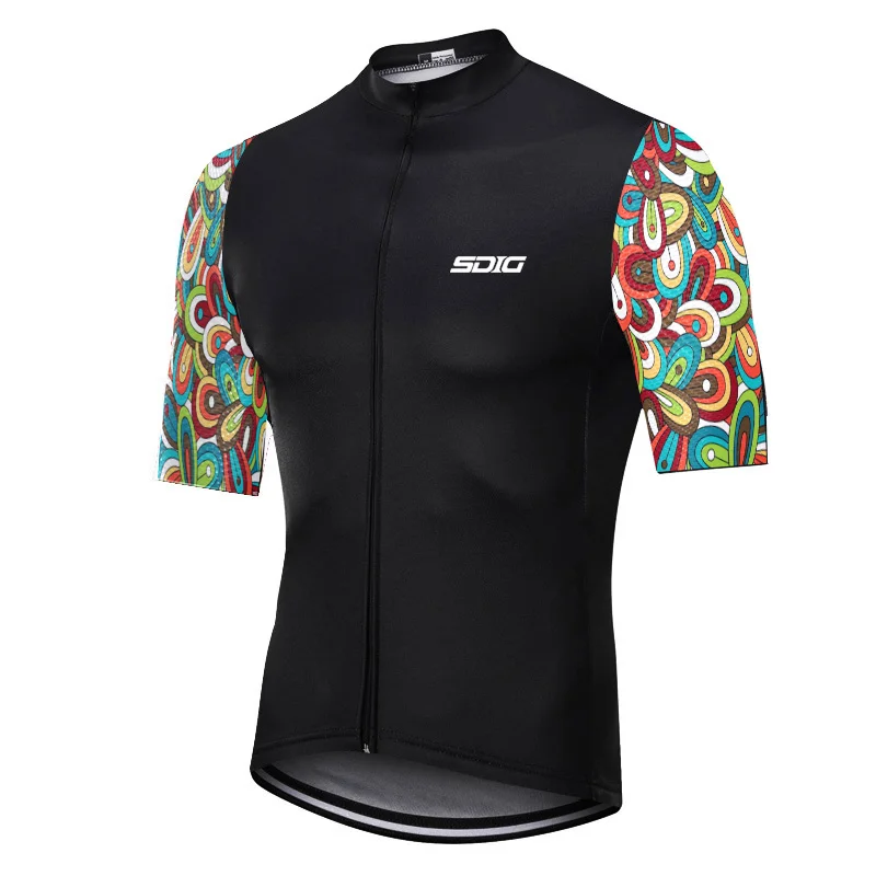 Maillot ciclismo Pro team Велоспорт Джерси с коротким рукавом комплект нагрудник шорты для мужчин bycicle летняя велосипедная одежда велосипед maillot 4D PAD - Цвет: picture color