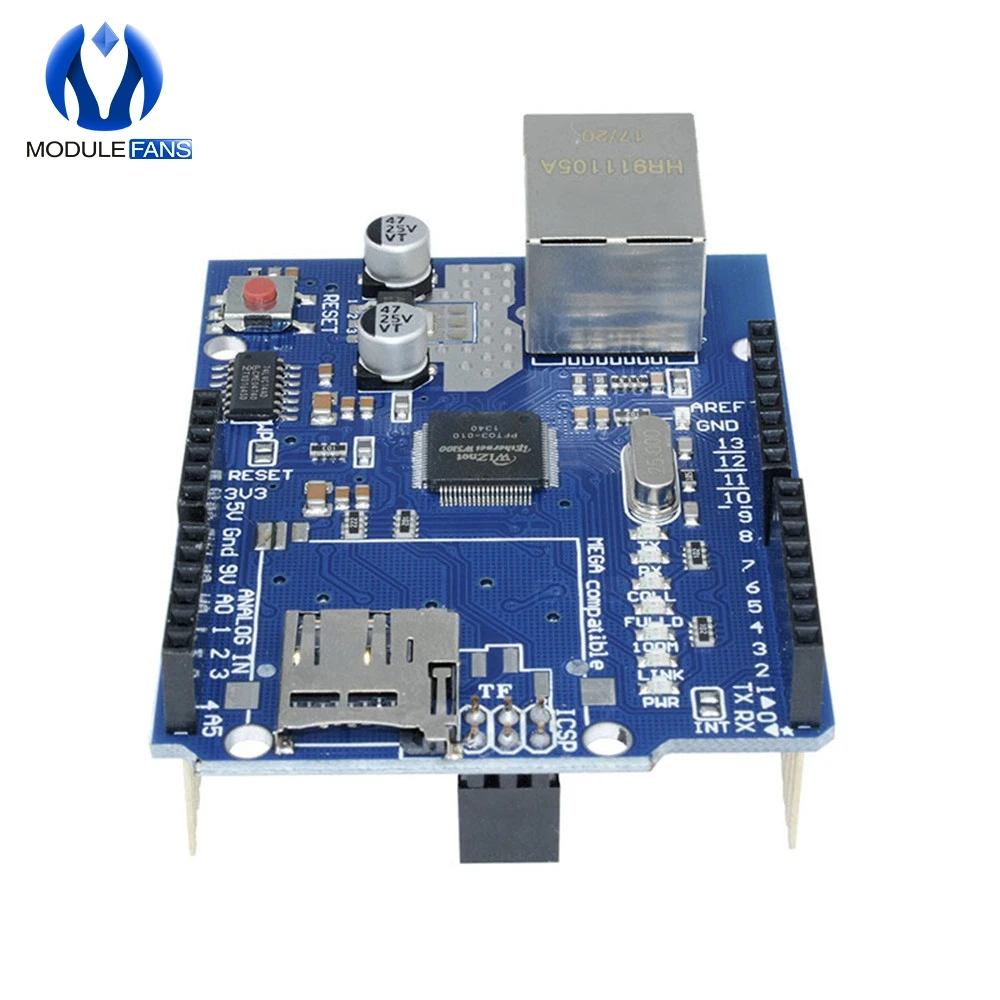Щит UNO Ethernet wznet W5100 R3 Mega 2560 1280 328 плата разработки для Arduino Micro SD Card one|development board|uno
