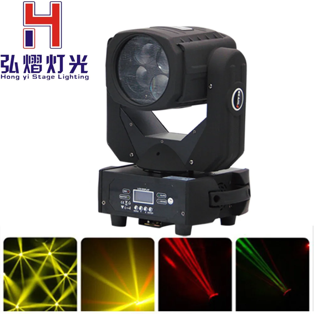 2016 New Hot Hong Yi Stage Light 4x25w white Stage Lighting LED Super