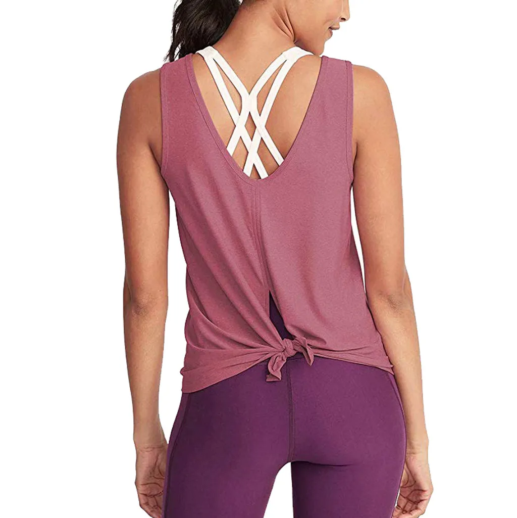 22 15 Minute Cut out workout tank 