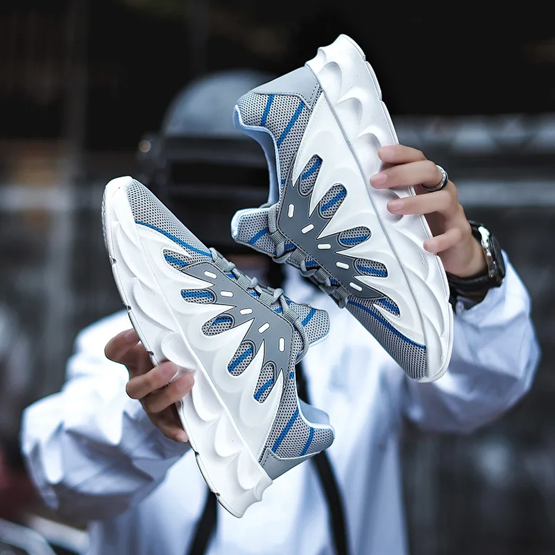 

Fashion Men Running Shoes Jogging Fashion Mesh Breathable Sport Shoes Comfortable Soft Footwear Men Casual Sneakers Size 39-44