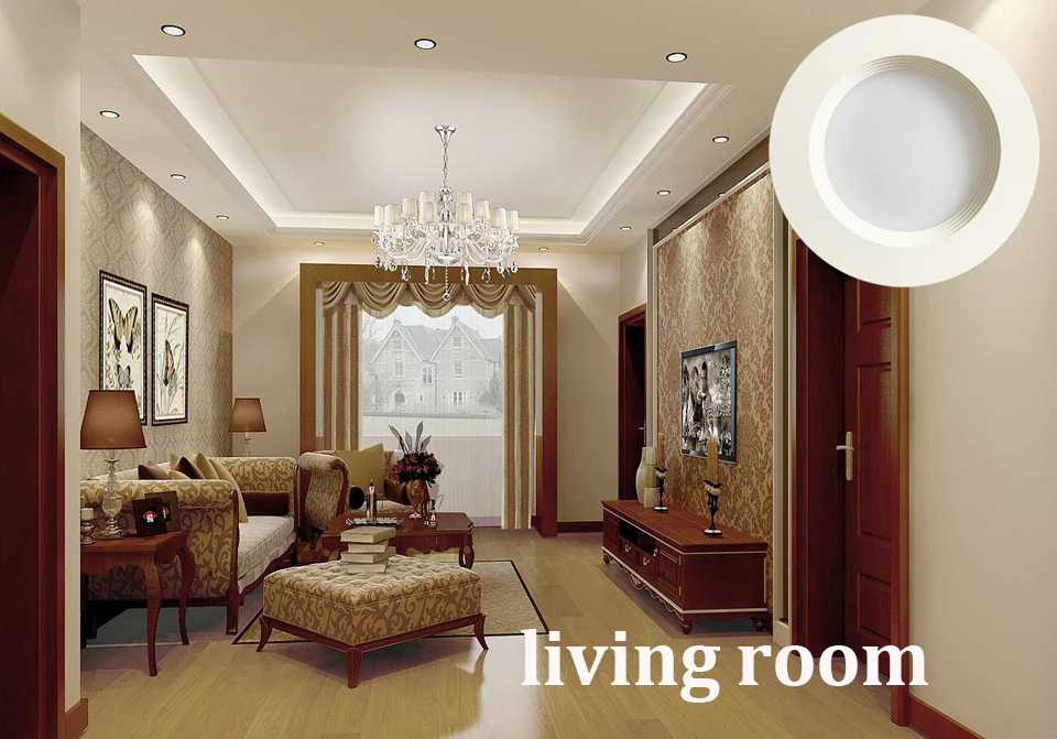 Radar Motion Sensor LED Downlight 5W 7W Recessed Ceiling Lamp 110/220V Led Bulb for living room hotel Indoor Spotlight