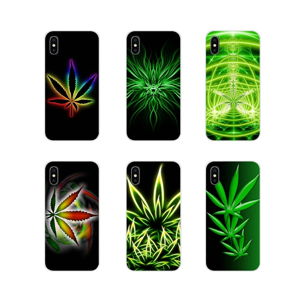 

Weed Leaf Grass Guf For Huawei P Smart Mate Honor 7A 7C 8C 8X 9 P10 P20 Lite Pro Plus Accessories Phone Cases Covers