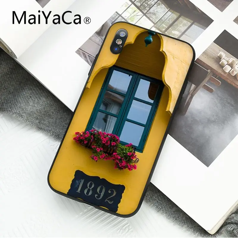 Travel Places Windows Flower Garden Romantic Life